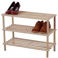 Wooden shoe rack for sale  Delivered anywhere in UK