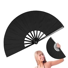 Black silk folding for sale  Delivered anywhere in UK