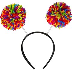 Rainbow pom pom for sale  Delivered anywhere in USA 