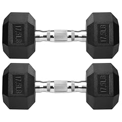 Hex dumbbells rubber for sale  Delivered anywhere in USA 