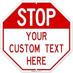 Custom stop signs for sale  Delivered anywhere in USA 