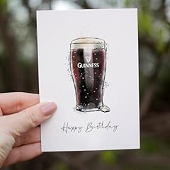 Guinness birthday card for sale  Delivered anywhere in UK