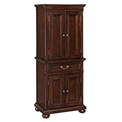 Colonial Classic Dark Cherry Pantry Cabinet by Home, used for sale  Delivered anywhere in USA 