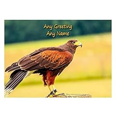 Personalised harris hawk for sale  Delivered anywhere in UK