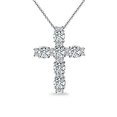 Brilliant cross necklace for sale  Delivered anywhere in USA 