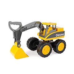Used, John Deere Big Scoop Construction Toy Excavator with for sale  Delivered anywhere in USA 