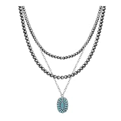 Layered navajo pearls for sale  Delivered anywhere in USA 