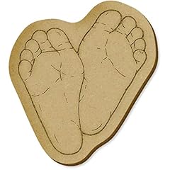 Baby feet mdf for sale  Delivered anywhere in Ireland