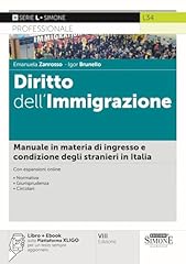 Diritto dell immigrazione. usato  Spedito ovunque in Italia 