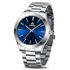 Lenqin mens watches for sale  Delivered anywhere in UK
