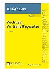 Wichtige wirtschaftsgesetze gebraucht kaufen  Wird an jeden Ort in Deutschland