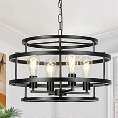 Light black chandelier for sale  Delivered anywhere in USA 