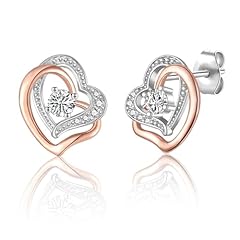Silver stud earrings for sale  Delivered anywhere in UK