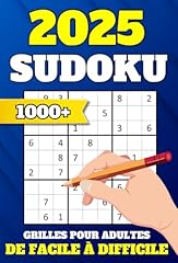 1000 sudoku adultes d'occasion  Livré partout en France