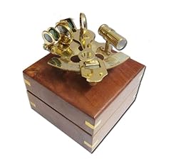Antique brass sextant for sale  Delivered anywhere in USA 