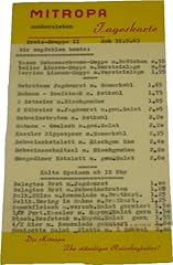 Mitropa aschersleben tageskart gebraucht kaufen  Wird an jeden Ort in Deutschland