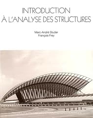 Introduction analyse structure d'occasion  Livré partout en Belgiqu