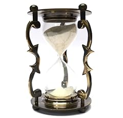 Decorative brass hourglass for sale  Delivered anywhere in USA 