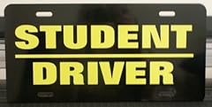 Student driver metal for sale  Delivered anywhere in USA 