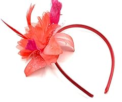 Feather aliceband headband for sale  Delivered anywhere in Ireland