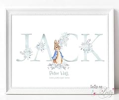 Peter rabbit personalised for sale  Delivered anywhere in UK
