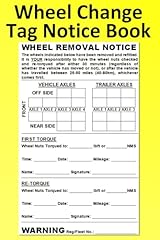 Wheel change book for sale  Delivered anywhere in UK