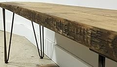 Reclaimed wood bench for sale  Delivered anywhere in UK