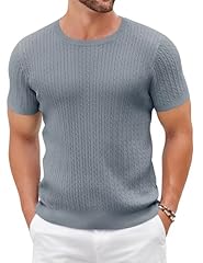 Coofandy men ribbed for sale  Delivered anywhere in USA 