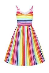 Hell bunny rainbow for sale  Delivered anywhere in UK