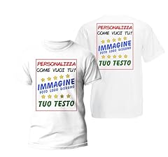 Maglietta personalizzata uomo usato  Spedito ovunque in Italia 