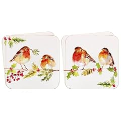 Set coasters winter for sale  Delivered anywhere in UK