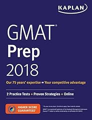 Gmat prep 2018 for sale  Delivered anywhere in USA 
