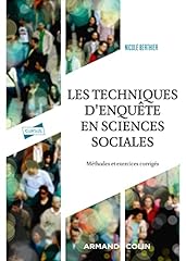 Techniques enquête sciences d'occasion  Livré partout en France