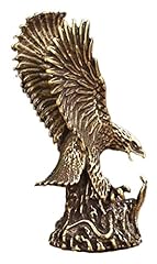 Sculpture Statue Brass Spread Wings and Fly Eagle Statue for sale  Delivered anywhere in Canada