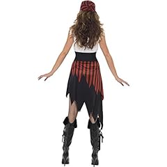 Smiffys Costume da donna pirata, con abito e copricapo, Modelli/Colori Assortiti, 1 Pezzo usato  Spedito ovunque in Italia 