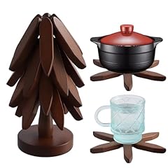 4pcs walnut wooden for sale  Delivered anywhere in UK