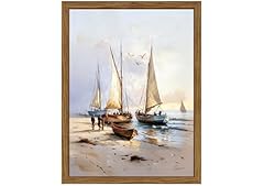 Framed sailboat wall for sale  Delivered anywhere in USA 