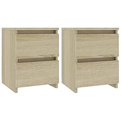 Vidaxl bedside cabinets for sale  Delivered anywhere in UK