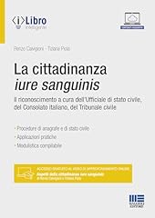 Cittadinanza iure sanguinis. usato  Spedito ovunque in Italia 