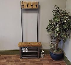 Coat stand bench for sale  Delivered anywhere in UK