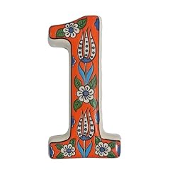 Ceramic house numbers for sale  Delivered anywhere in UK