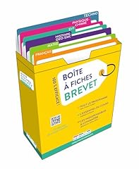 Boîte fiches brevet d'occasion  Livré partout en France