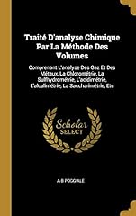 Traité analyse chimique d'occasion  Livré partout en France