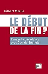 Fin penser décadence d'occasion  Livré partout en France