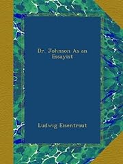 Dr. johnson essayist for sale  Delivered anywhere in USA 