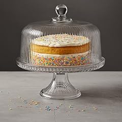 Glass cake stand for sale  Delivered anywhere in USA 