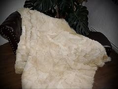 Echte pelzdecke felldecke gebraucht kaufen  Wird an jeden Ort in Deutschland