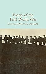 Poetry first war for sale  Delivered anywhere in USA 