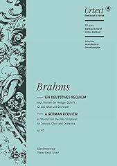 Deutsches requiem klavierauszu gebraucht kaufen  Wird an jeden Ort in Deutschland