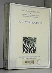 Politiques sociales d'occasion  Livré partout en France